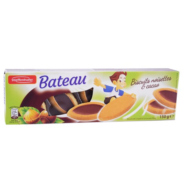 Bateau Biscuits met Noten & Chocolade 150g