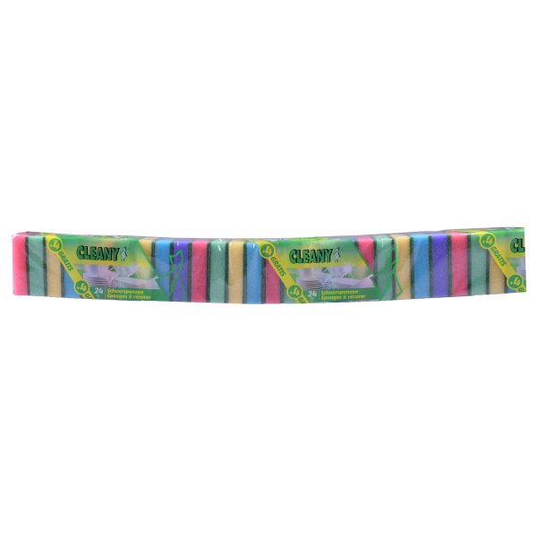 Cleany schuursponsjes 24st + 4st gratis