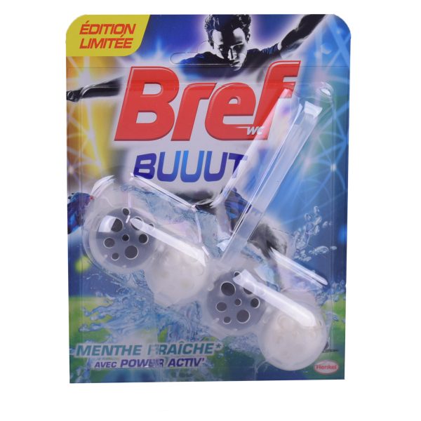 Bref Wc Buuut Toiletverfrisser "Verse Munt"  Met Power Active 50g
