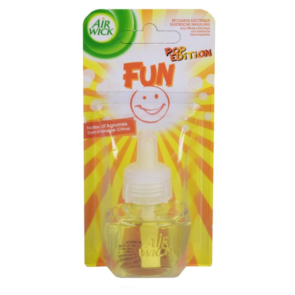 Airwick Electrische Navulling Pop Edition Fun "Citrus" 19ml