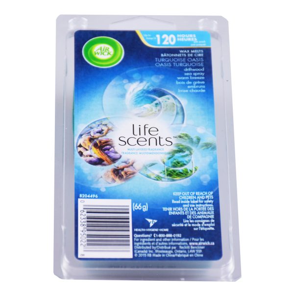 Airwick Waxverwarmer Navulling "Turquoise Oasis" 66g