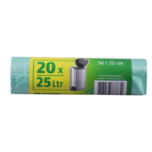 Cleany pedaalemmerzakken 25 liter - 20 stuks