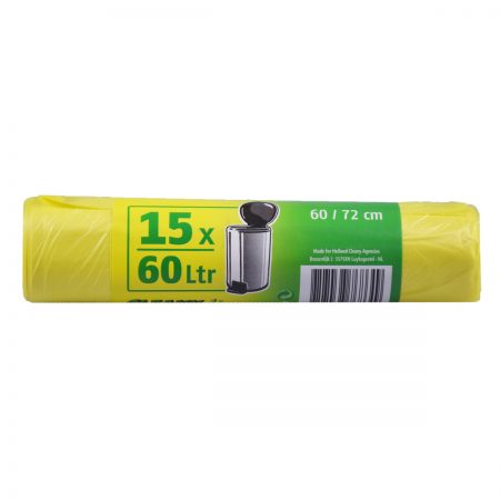 Cleany pedaalemmerzakken 60 liter - 15 stuks