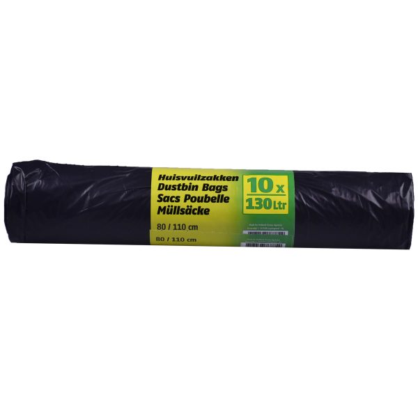 Cleany huisvuilzakken 130 liter - 10 stuks
