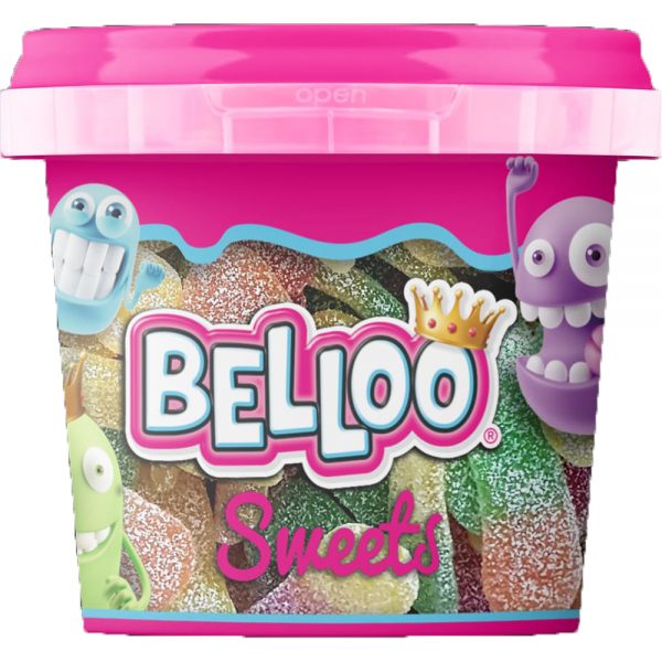 Belloo sweets "Zure Tongen" 200g Halal Gelatine