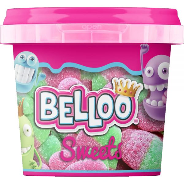 Belloo sweets "Aardbeien" 200g Halal Gelatine