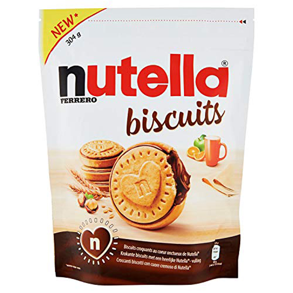 arm kiezen ga werken Nutella Biscuits 304g - Snuffelstore