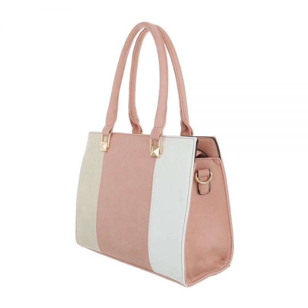 Handtas Roze Afneembare Schouderriem  24 x 27 x 12 cm - Afbeelding 4