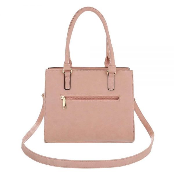 Handtas Roze Afneembare Schouderriem  24 x 27 x 12 cm - Afbeelding 3