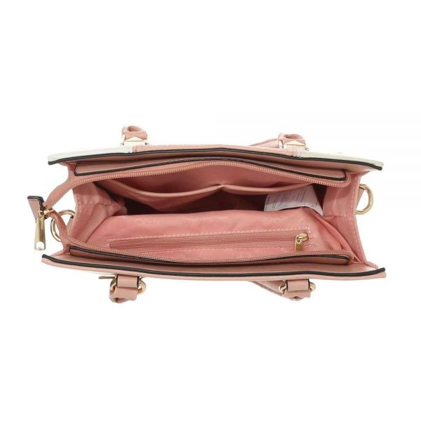 Handtas Roze Afneembare Schouderriem  24 x 27 x 12 cm - Afbeelding 5