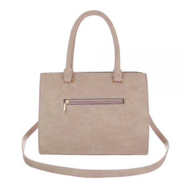 Handtas  Oud Roze Afneembare Schouderriem. 25 x 38 x 15 cm - Afbeelding 4
