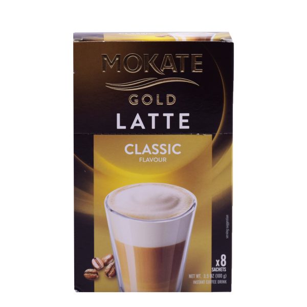 Mokate Gold "Latte" Instant Koffie 8 x 12,5g
