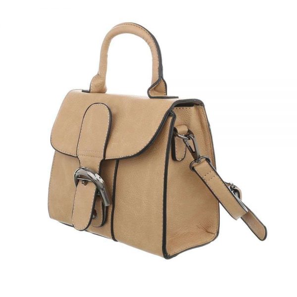 Handtas 16Bruin Afneembare Schouderriem. 19 x 21 x 10 cm - Afbeelding 2
