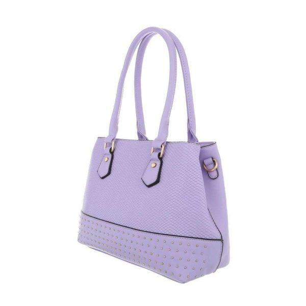 Handtas Paars Afneembare Schouderriem 25 x 32 x 14 cm - Afbeelding 2