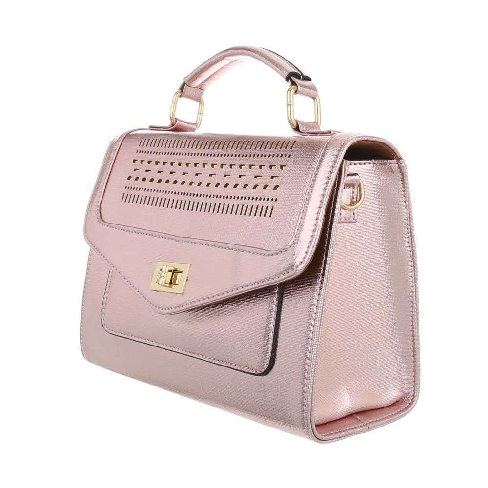 Handtas Roze Afneembare Schouderriem 20 X 26 X 10 Cm Snuffelstore
