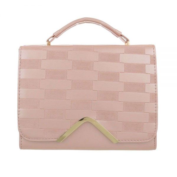 Handtas Roze Afneembare Schouderriem. 20 x 26 x 10 cm