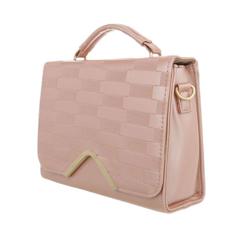 Handtas Roze Afneembare Schouderriem 20 X 26 X 10 Cm Snuffelstore