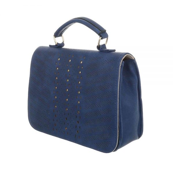 Handtas Blauw Afneembare Schouderriem 18 x 25 x 9 cm - Afbeelding 3