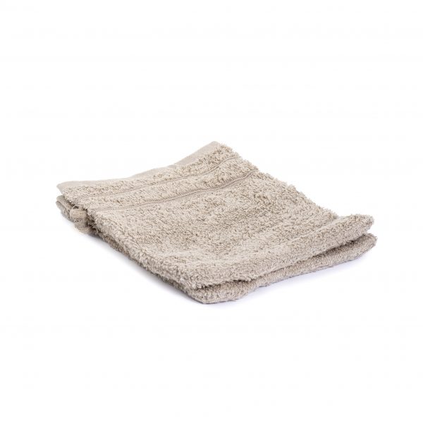 Washandjes per 2 – Beige – 16 x 21cm – 100% Katoen – Gentle