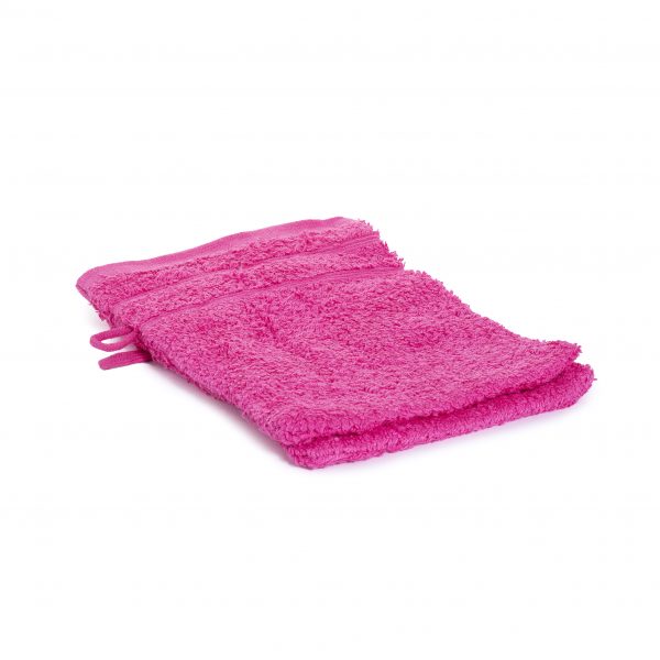 Washandjes per 2 – Fel Roze – 16 x 21cm – 100% Katoen – Gentle