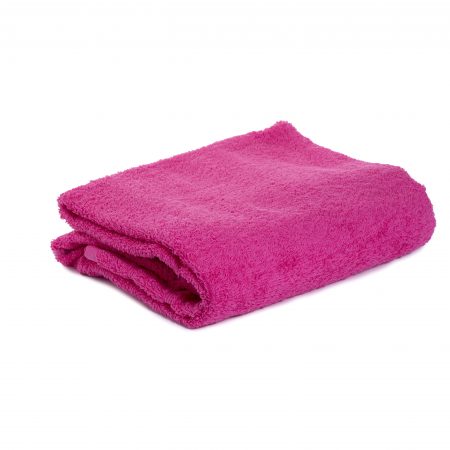 Badlaken –Fel Roze – 70 x 130cm– 100% katoen