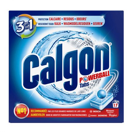 Calgon Powerball Tabs 3 in 1 – 17 wasbeurten