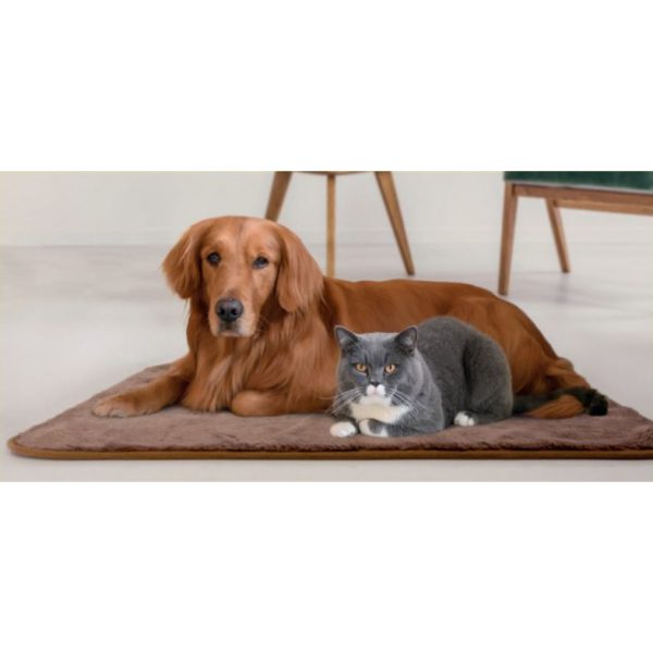 Deken voor Hond en Kat – 100% polyester- 70 x 100cm – Bruin