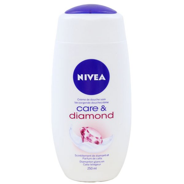 Nivea care & diamond douchegel 250ml