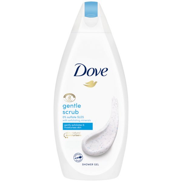 Dove Douchegel "Gentle Scrub" 500 ml