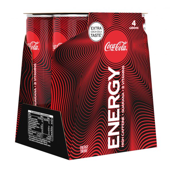 Coca-Cola Energy 4 x 25 cl