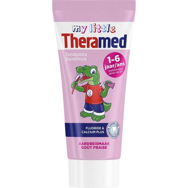 Theramed Tandpasta 1-6 jaar Aardbeismaak 50 ml