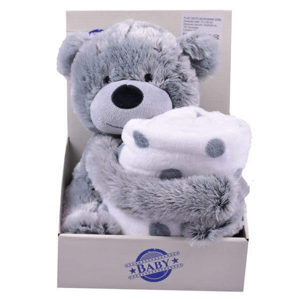 Knuffelset Met Plaid - Teddy