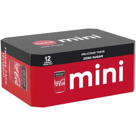Coca-Cola Zero Sugar Mini 12x150ml