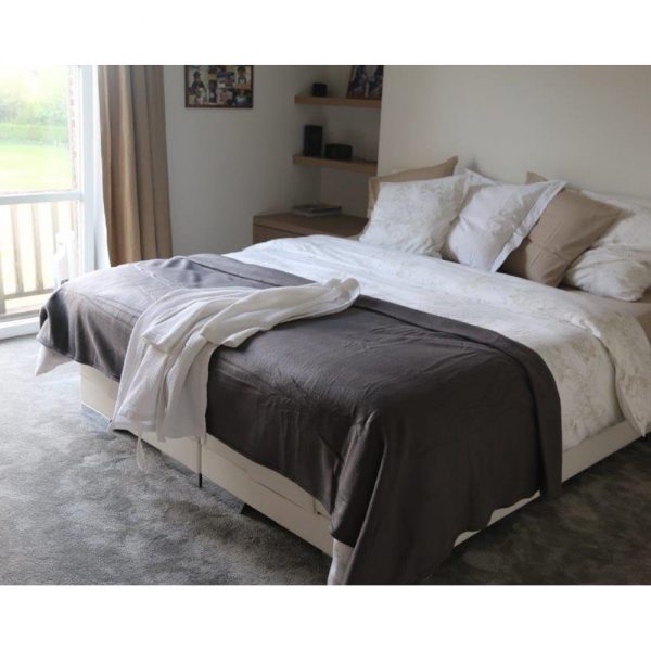 Brandvertragend Deken 240x260cm – Cendres - Heel zacht & Duurzaam
