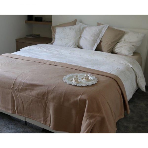 Brandvertragend Deken 240x260cm –  Miel - Heel zacht & Duurzaam
