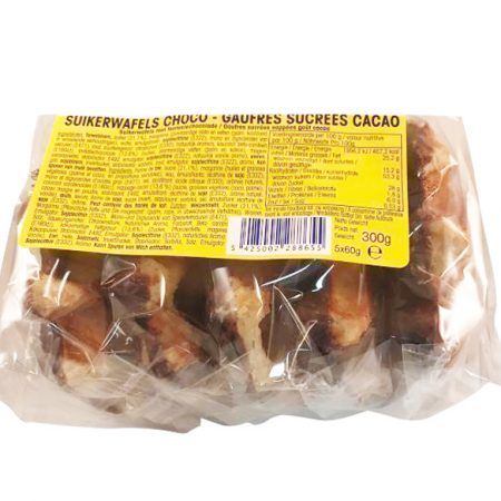 Suikerwafels Choco - Apart verpakt 5st