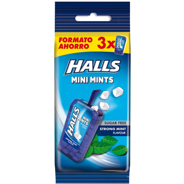 Suikervrij - Mini Mentjes Strong - 3x12,5gr