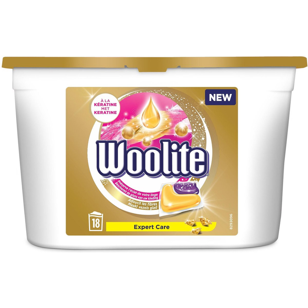 Woolite Pods Expert Care 18 wasb. Snuffelstore