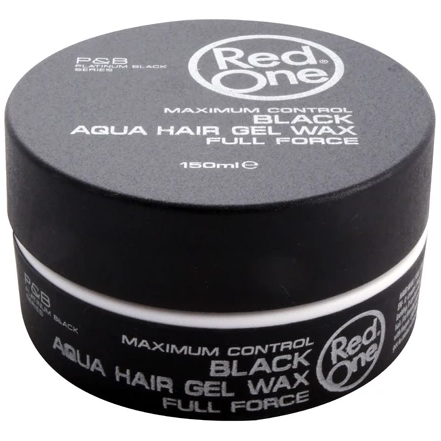 Red One Black Aqua Hair Gel Wax 150ml