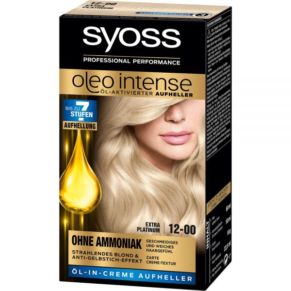 Syoss Haarkleuring Oleo Intense 12-00 - Extra Platinum