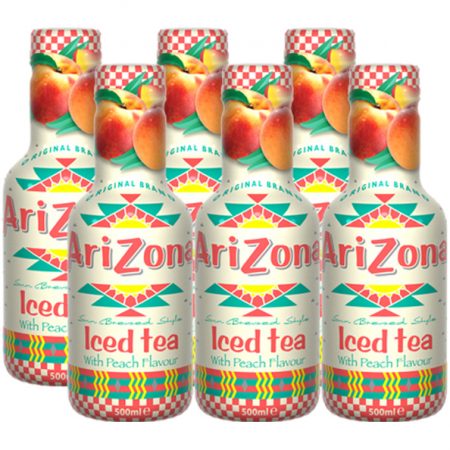 Arizona Peach 6 x 500ml
