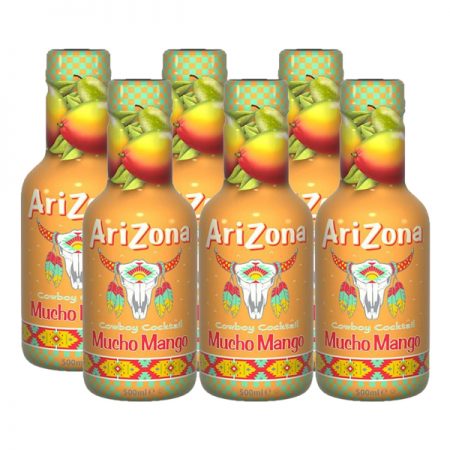 Arizona Cowboy Cocktail Mucho Mango 6 x 500ml