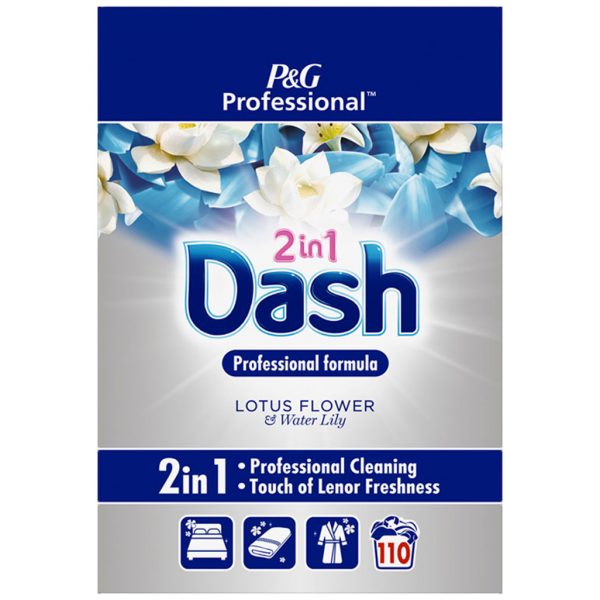 Dash Waspoeder 2in1 - Professional 110 Wasbeurten