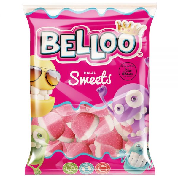 Bello sweets "Zoete Kusjes" 100g Halal Gelatine