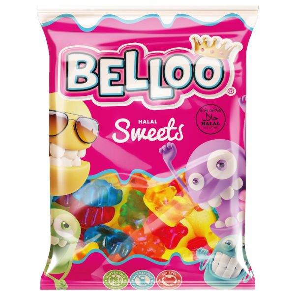 Bello sweets "Beertjes" 100g Halal Gelatine