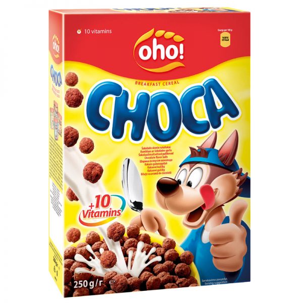 Oho! Cornflakes Choca 250g