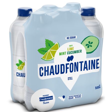 Chaudfontaine Lime, Mint & Cucumber 6 x 500ml