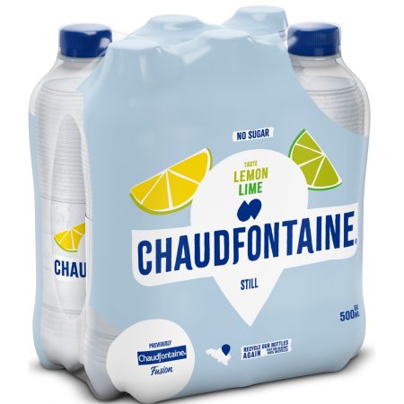 Chaudfontaine Lemon & Lime 6 x 500ml