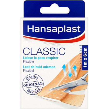 Hansaplast Classic Pleisters Flexibel 1m x 6cm