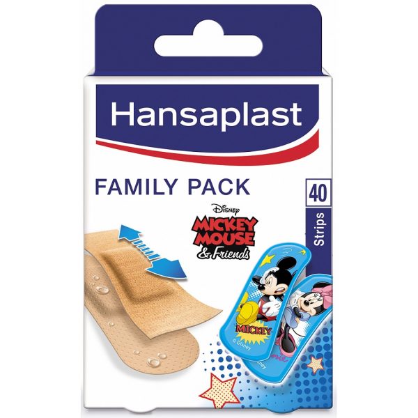 Hansaplast Pleisters Family Pack 40 Stuks